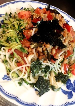 具だくさんの冷麦^_^-レシピのメイン写真