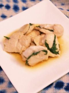 ササミの大葉ポン酢焼き☆-レシピのメイン写真