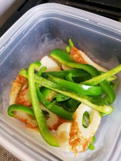 ちくわとピーマンの炒め物-レシピのメイン写真