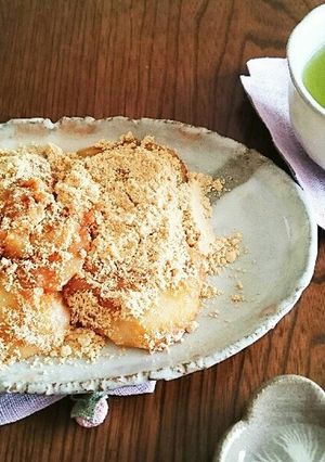 ☆今日のおやつに☆あべかわ餅-レシピのメイン写真