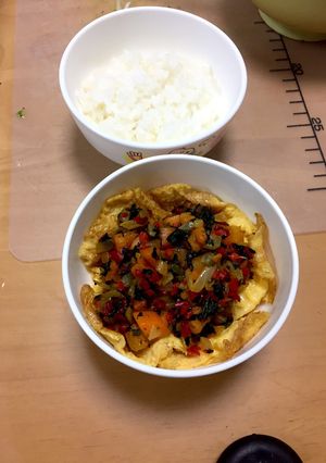 離乳食☆彡.。野菜炒めflower♡-レシピのメイン写真