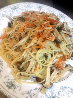 しめじ☆桜海老パスタ^_^-レシピのメイン写真