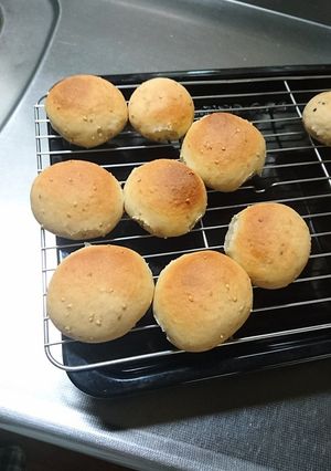 もち麦粉入り♪テーブルロール[覚書用]-レシピのメイン写真