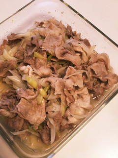 ★常備菜★豚肉のネギ塩冷しゃぶ-レシピのメイン写真