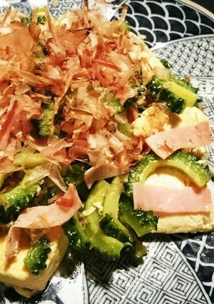 ハムとゴーヤのヘルシーチャンプル-レシピのメイン写真