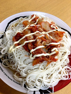キムマヨそうめん-レシピのメイン写真