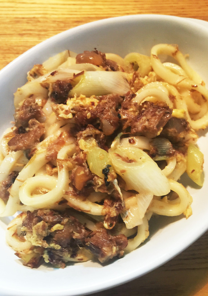 豚の角煮焼うどん-レシピのメイン写真
