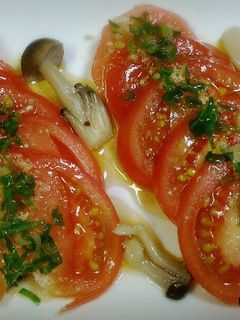 簡単♪冷やしトマトのイタリアンサラダ-レシピのメイン写真