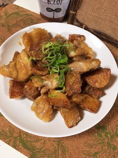 新じゃがと鶏肉のこっくり味噌炒め-レシピのメイン写真