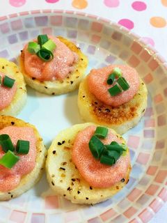 長芋のステーキ ♡明太マヨ-レシピのメイン写真