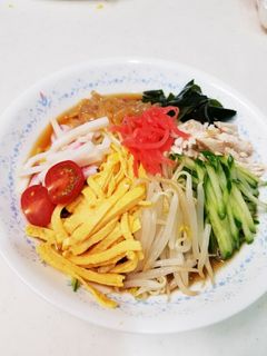 スープたっぷり冷やし中華-レシピのメイン写真