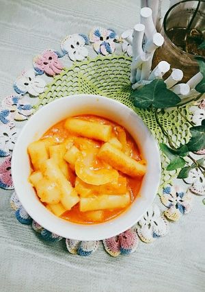 甘辛で箸が止まらない♥チーズトッポギ♥-レシピのメイン写真