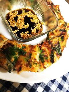 お好み焼き粉で簡単チヂミ♩-レシピのメイン写真