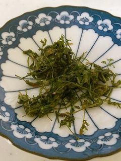 人参の葉っぱでマヨ炒め-レシピのメイン写真