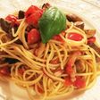 トマトを使ったパスタ イタリアン風