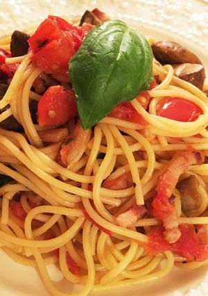 トマトを使ったパスタ イタリアン風-レシピのメイン写真