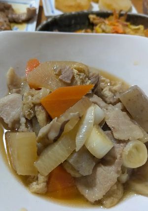 懐かしい~*給食風 五目煮-レシピのメイン写真