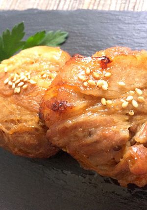 手間ナシ!肉巻きおにぎり-レシピのメイン写真