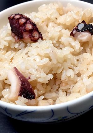 失敗しない!簡単たこの炊き込みご飯♡-レシピのメイン写真