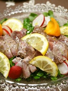 鰹のマリネ ルッコラと共に-レシピのメイン写真