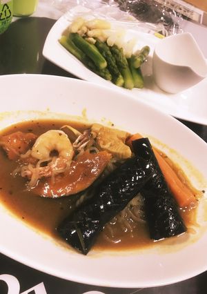ヘルシースープカレーパスタ♪-レシピのメイン写真
