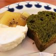リッチな抹茶のパウンドケーキ♬