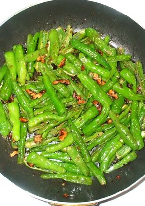 シシトウとクルミの野菜炒め♪簡単-レシピのメイン写真