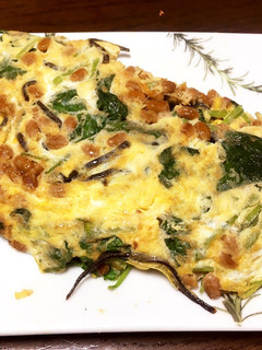 めちゃウマ☆納豆と三つ葉の卵焼き-レシピのメイン写真