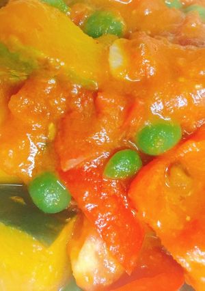 カボチャとパプリカのトマト煮-レシピのメイン写真