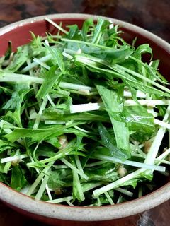 水菜のサラダ-レシピのメイン写真
