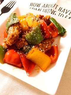 挽肉とパプリカピーマンのケチャップ炒め☆-レシピのメイン写真