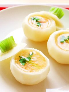 【簡単和食】カブの茶碗蒸し-レシピのメイン写真