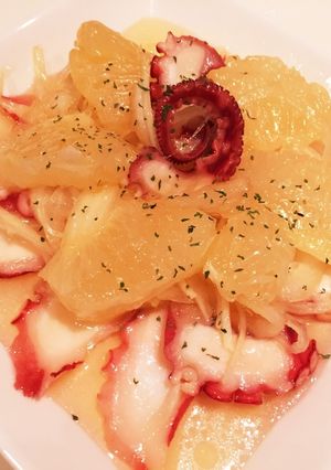 ＊タコとグレープフルーツのカルパッチョ＊-レシピのメイン写真
