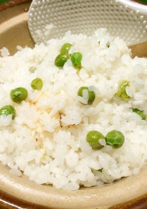 ＊一人分土鍋豆ご飯＊-レシピのメイン写真