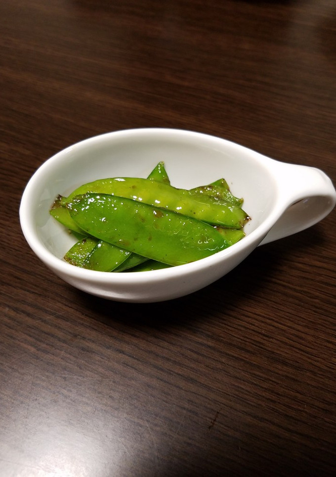 絹さや炒め-レシピのメイン写真