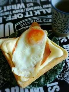 簡単朝食★マヨたまトースト-レシピのメイン写真