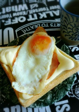 簡単朝食★マヨたまトースト-レシピのメイン写真