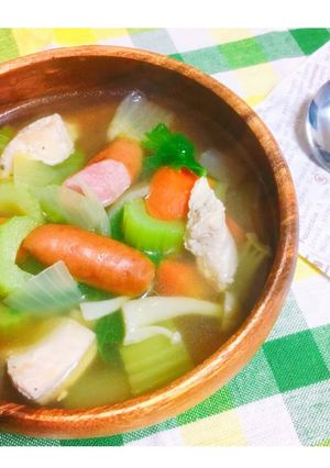 セロリのポトフ-レシピのメイン写真