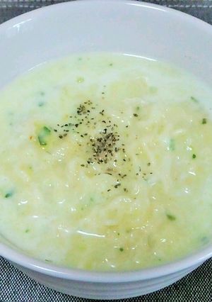 冷製ヴィシソワーズ風ラーメン-レシピのメイン写真