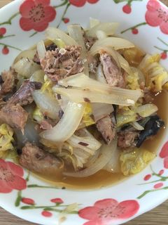 鯖缶と白菜のクタクタ煮-レシピのメイン写真