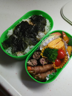 中学生娘のお弁当①-レシピのメイン写真
