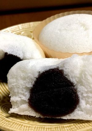 アレンジかるかん（あんこ・クリームチーズ-レシピのメイン写真