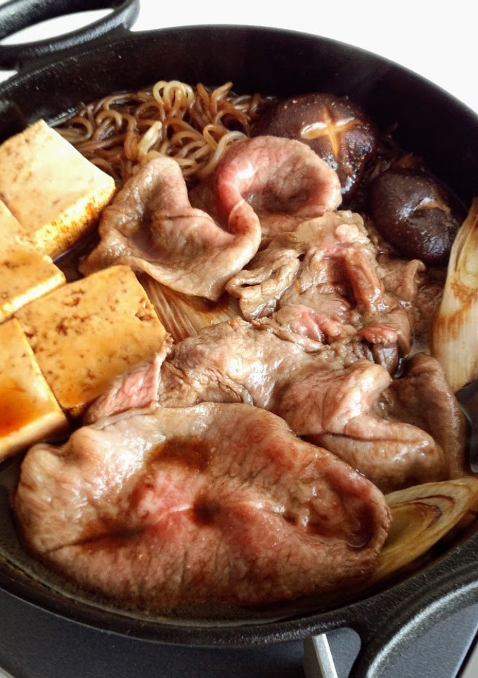 適サシ肉のちんや風すき焼き-レシピのメイン写真