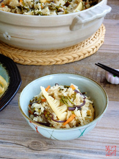 炊飯器でもOK☆香りたっぷり山菜おこわ!-レシピのメイン写真
