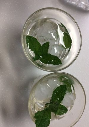 ミント水-レシピのメイン写真