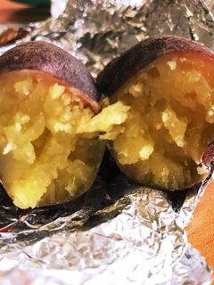 ねっとり美味しい簡単焼き芋!-レシピのメイン写真