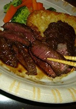 私流☆鹿ステーキ・レアの焼き方-レシピのメイン写真