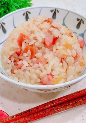 我が家のしっかり味ピラフ-レシピのメイン写真
