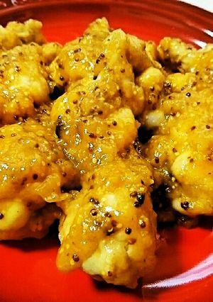 手羽元のオレンジ煮☆ハニーマスタード風味-レシピのメイン写真