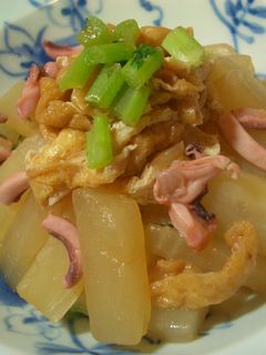 塩辛de大根の煮物♪-レシピのメイン写真